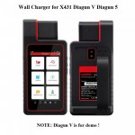 AC Power Adapter Wall Charger for LAUNCH X431 Diagun V Diagun 5